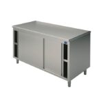 Meuble Inox Neutre avec Portes Coulissantes sans Dosseret - Gamme 700 - Virtus – Image 5