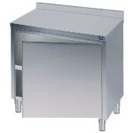 Meuble Bas Inox avec Porte Battante et Dosseret - Gamme 700 - Virtus – Image 4