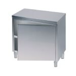 Meuble Bas Inox avec une Porte Battante - 700 x 600 mm - Virtus – Image 3