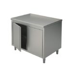 Table Armoire Basse Neutre Avec Une Portes Coulissantes, 900X700 mm - Virtus - STNB7090