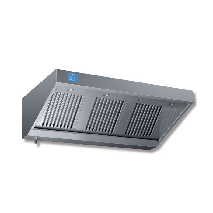 Hotte Murale professionnelle avec moteur de 1200 à 3000 mm 8 à 16 leds – Ristopro