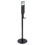 Borne d'Hygiène Noire avec Support - Rubbermaid – Image 4