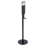 Borne d'Hygiène Noire avec Support - Rubbermaid – Image 3