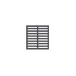 Grille Gauche/Droite pour Réfrigérateur Professionnel 7455.2115 - Combisteel – Image 3
