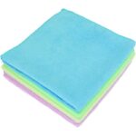 Carré Microfibre 200g 40x40 cm - Lot de 5 - Guialto – Image 5