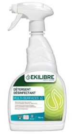 Détergent Désinfectant Multi Surfaces Concentré Flacon de 750ml - Lot de 4 Colis de 6 - Action Pin – Image 2