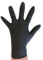Gant vinyle nitrile noir non poudre taille M - Lot de 4 boites de 1000 - Mediprotec Promosac – Image 2