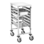Chariot à Etagères Inox 7 x GN 1/1 Barstcher – Image 5
