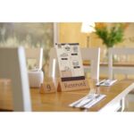 Chevalet de table réservé "reserved" 152x44x(H)44 mm - Hendi – Image 3