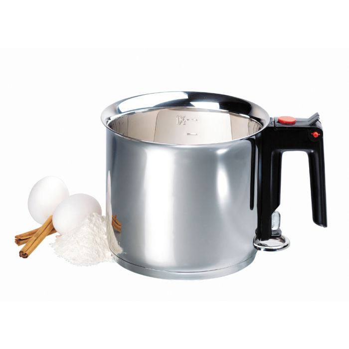 SAUCIERE BAIN MARIE – Ø16CM – 1,5L – ACIER INOX – BAUMALU