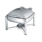 Chafing Dish Induction Carré en Acier Inoxydable - Pujadas – Image 3