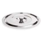 Couvercle pour bol d'accompagnement 1150 en Acier au nickel-chrome Ø 220 mm - Was Germany