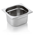 Bac GN 1/6 en Acier au nickel-chrome 1,6 L H 100 mm - Was Germany – Image 4