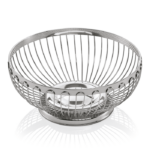 Panier de table en Acier au nickel-chrome H 90 mm Ø 210 mm - Was Germany