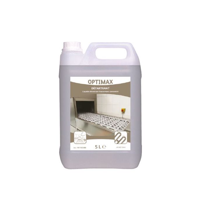 Optimax Détartrant – Lot de 3 Colis de 2 Bidons de 5L – Diversey