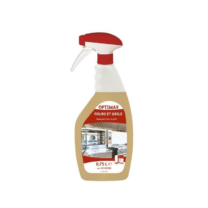 Optimax Nettoyant Fours et grill – Lot de 3 Colis de 6 Flacons de 750ml – Diversey