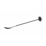 Cuillère à Cocktail avec Pilon Bar up Noir 280x35mm - Hendi – Image 3