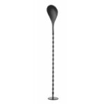 Cuillère à Cocktail avec Pilon Bar up Noir 280x35mm - Hendi
