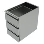 Blocs de tiroirs pour table de travail - 3x tiroir ZB - Redfox