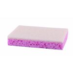 Tampon Blanc Sur Eponge Rose Gd Modèle - Lot de 10 - Guialto