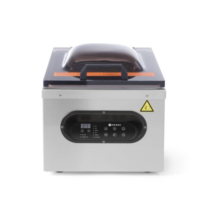 Machine à emballer sous vide avec chambre Kitchen Line 230V/630W 359x425x(H)366 mm – Hendi