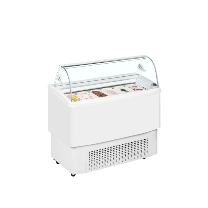 Vitrine à Glace en Bac FIJI 6 – Ventilée – 900W – Tefcold