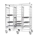 Chariot d’étagères plateaux 30 inserts VR 30 P - Redfox – Image 2