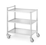 Chariot de service ultra-résistant 800x500x(H)850 mm - Hendi – Image 2