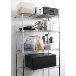 Rayonnage avec 5 étagères Chrome 910x455x(H)1830 mm - Hendi – Image 3