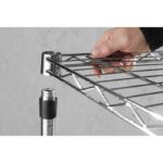 Rayonnage avec 5 étagères Chrome 910x455x(H)1830 mm - Hendi – Image 5