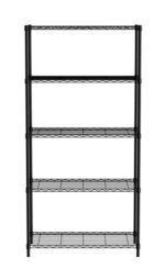 Rayonnage avec 5 étagères Chrome 910x455x(H)1830 mm - Hendi – Image 2