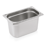 Bac GN 1/4 Inox Coins Gaufrés 4 L H 150 mm - Was Germany – Image 3