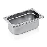 Bac GN 1/4 Inox Coins Gaufrés 2,8 L H 100 mm - Was Germany
