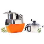 Combiné Cutter/Coupe-Légumes Electrique Vitesse Variable avec Ecran Digital - Dynamic