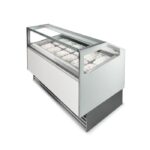 VITRINE CRÈME GLACÉE - FROID VENTILÉ -18/-20°C - 12 BACS DE 5 L - 897W - Isotech – Image 3