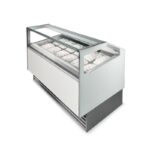 VITRINE CRÈME GLACÉE - FROID VENTILÉ -18/-20°C - 18 BACS DE 5 L - 1288W - Isotech – Image 4