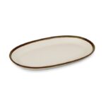 Plat Ovale en Mélaminé Collection Halo 25,5 x 14,5 cm - Pujadas
