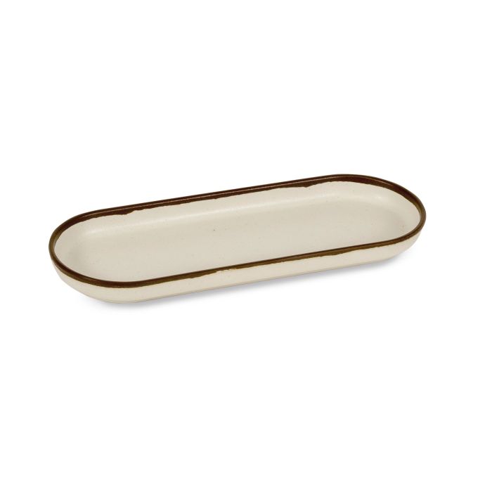 P22440_b797_5 Plat Ovale en Mélaminé Collection Halo 30 x 11 cm - Pujadas – Image 1
