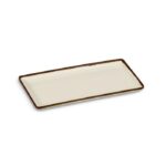 Plat Rectangulaire en Mélaminé Collection Halo 27,5 x 12,5 cm - Pujadas – Image 3