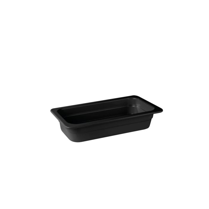 P22457_de28_5 Play GN 1/3 Classic Black H 20 mm en Mélaminé Noir - Pujadas – Image 1