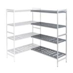 Rayonnage 2 Retours 4 Niveaux Fermostock 5711 - P 460 x H 1685 mm - Fermod