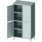 Armoire Haute Inox 4 Portes - Gamme 800 - Hauteur 1800 & 2000 - Stalgast – Image 3