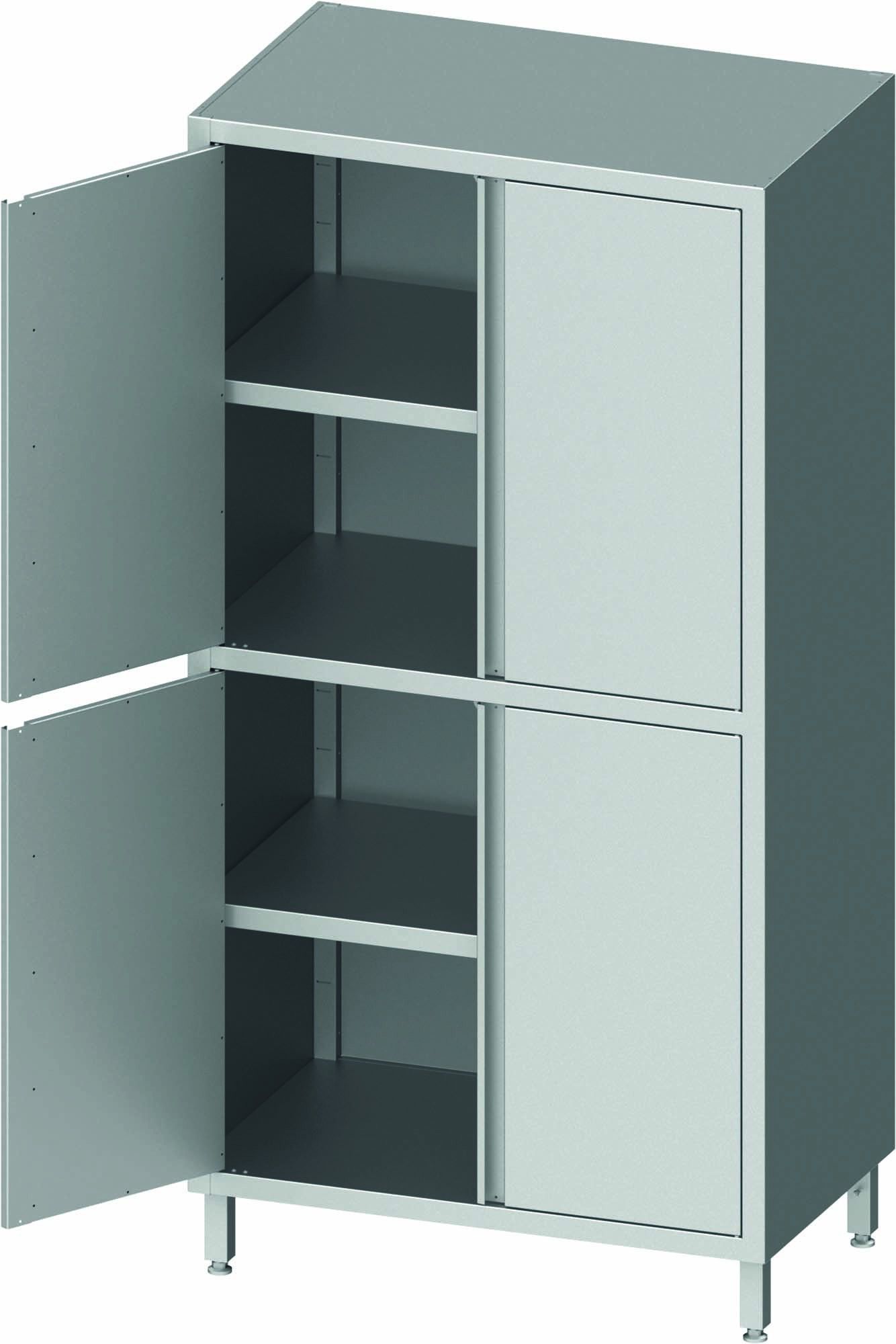 Armoire Haute Inox 4 Portes - Gamme 800 - Hauteur 1800 & 2000 - Stalgast – Image 2