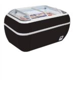 Réfrigérateur congélateur de supermarché noir  TWIN HEAD B-CF - Tefcold – Image 2