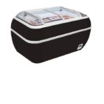 Réfrigérateur congélateur de supermarché noir  TWIN HEAD B-CF - Tefcold
