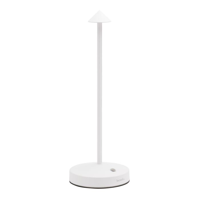 b35924a8ff20fe5ce620ea6f43fd25f308a0ba7cfe8f55dbf45589bbe5965990_0f11_5 Lampe de table LED - ANGELINA - Blanc - Securit – Image 1