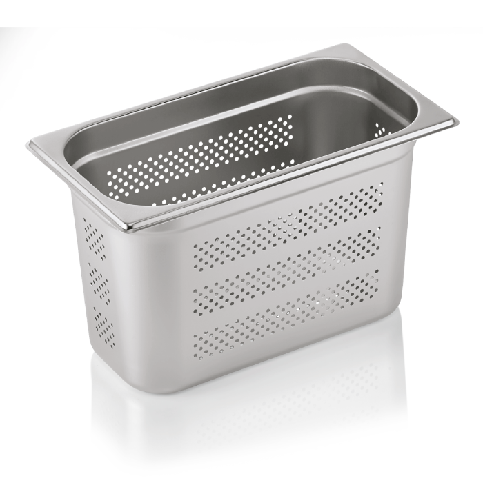 b91e42f92688891637ca6c2825e96509cb3daefb9179086546886696d536b85b_befb_5 Bac GN 1/3 Inox Perforé 7 L H 200 mm - Was Germany – Image 1