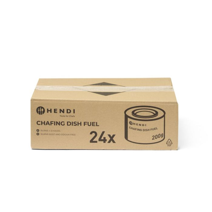 Pâte combustible pour chafing dish en boîte – Hendi