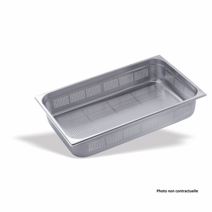 Bac Gastro Inox GN 1/1 Perforé - H 150 mm - Pujadas – Image 1