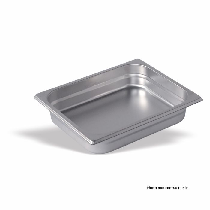 Bac Gastro Inox GN 1/2 – H 200 mm – Lot de 6 – Pujadas